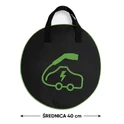 Torba na przejściówki CEE w zestawie - średnica 40 cm Okrągła torba Oxford na przejściówki CEE, średnica 40 cm - element zestawu z ładowarką BN70