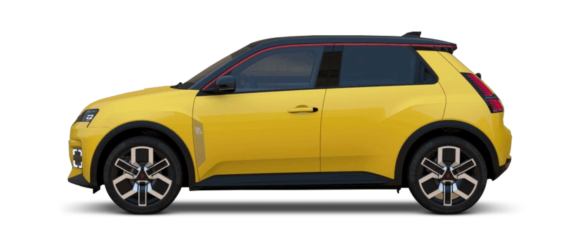 Renault 5 E-Tech comfort range 150 KM - elektryczny hatchback z baterią 52 kWh, trójfazowym ładowaniem AC 11 kW przez Type 2 i DC do 100 kW