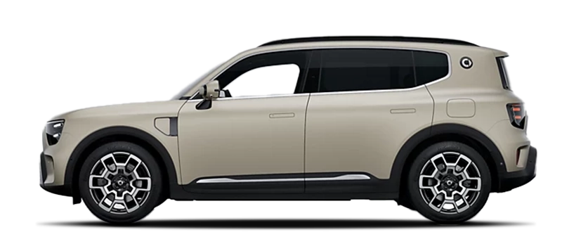 Smart #5 - duży elektryczny SUV z baterią 100 kWh, ładowarką pokładową 22 kW, gniazdem Type 2 i ładowaniem DC do 400 kW przez CCS2
