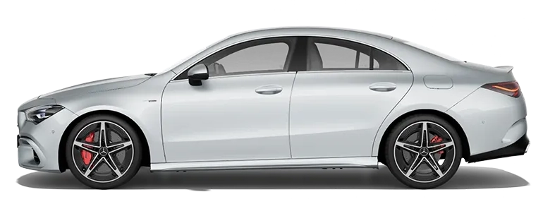 Mercedes-AMG CLA 45 4MATIC+ elektryczny - sportowa limuzyna 680 KM z baterią 94 kWh, ładowaniem AC 11 kW (opcja 22 kW) przez Type 2 i DC do 330 kW przez CCS2