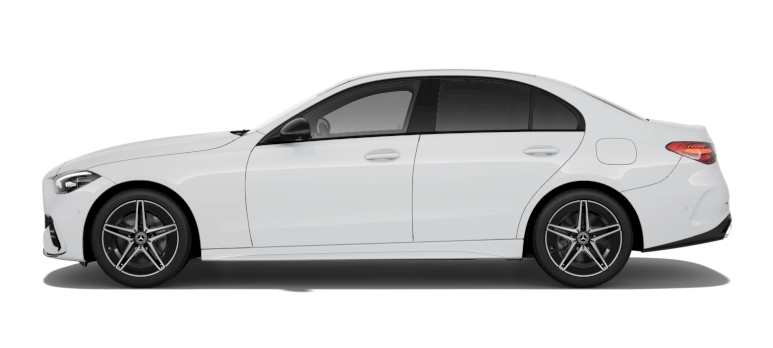Mercedes-Benz Klasa C W206 hybryda plug-in - limuzyna i kombi z baterią 19,5 kWh netto, ładowaniem AC 3,7 kW lub 11 kW przez Type 2 i DC do 55 kW przez CCS2