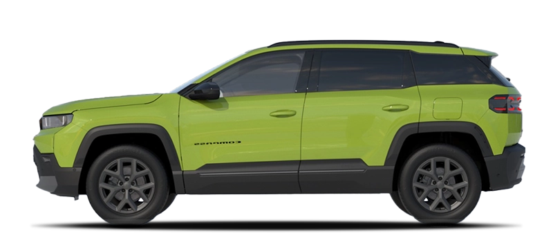 Jeep Compass Electric - elektryczny SUV z baterią 73,7 albo 96 kWh, ładowaniem AC 11 kW przez Type 2 i szybkim ładowaniem DC 160 kW przez CCS2