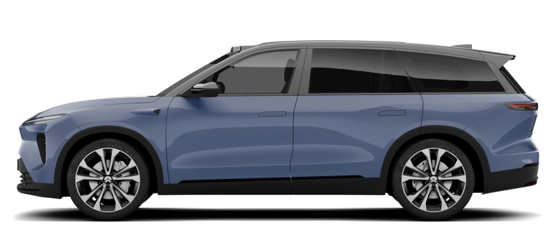 Nio EL8 - sześcioosobowy elektryczny SUV z baterią 75 lub 100 kWh, trójfazowym ładowaniem AC 11 kW przez Type 2 i DC do 240 kW przez CCS2