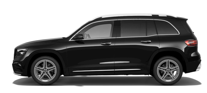 Mercedes-Benz GLB elektryczny - rodzinny SUV na platformie MMA z baterią 58, 71 lub 85 kWh, ładowaniem AC 11 kW (opcja 22 kW) przez Type 2 i DC do 320 kW przez CCS2