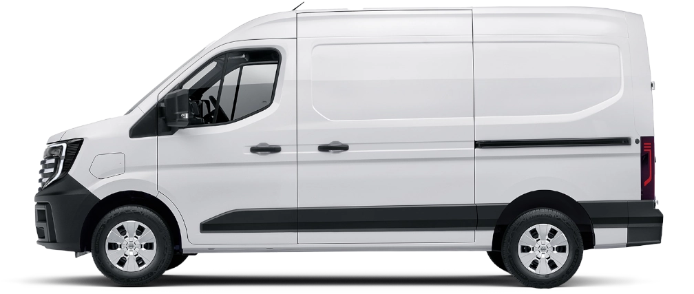 Nissan Interstar EV - duży elektryczny furgon z baterią 40 lub 87 kWh, trójfazowym ładowaniem AC 11 lub 22 kW przez Type 2 i DC do 130 kW przez CCS2