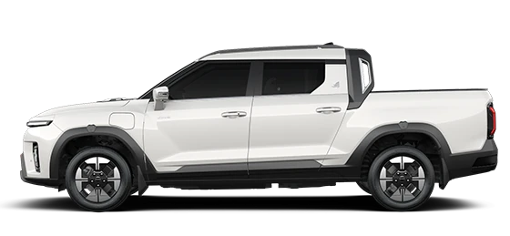 KGM Musso EV - elektryczny pickup z baterią LFP 80,6 kWh, trójfazowym ładowaniem AC 11 kW przez Type 2 i szybkim ładowaniem DC 120 kW przez CCS2