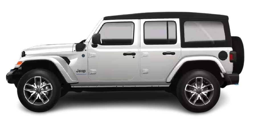 Jeep Wrangler 4xe Plug-in Hybrid - terenowy SUV 4x4 z reduktorem, baterią 17,3 kWh i jednofazowym ładowaniem AC 7,4 kW przez Type 2