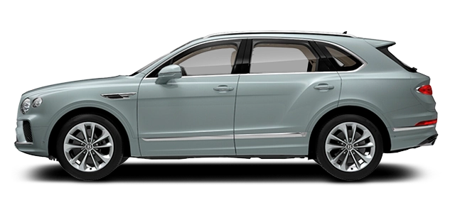 Bentley Bentayga Hybrid z profilu - luksusowy SUV plug-in z baterią 18 kWh i ładowaniem AC 7,2 kW przez Type 2