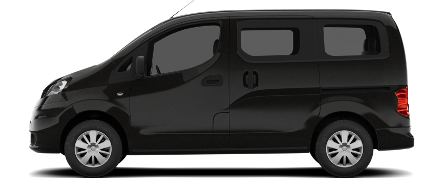 Nissan e-NV200 Evalia - elektryczny van osobowy do 7 miejsc z baterią 24 lub 40 kWh, jednofazowym ładowaniem AC przez Type 1 i DC przez CHAdeMO