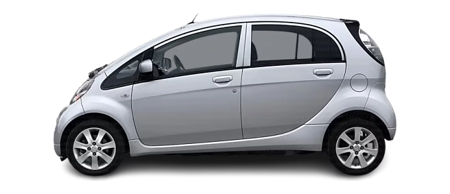Mitsubishi i-MiEV - miejski samochód elektryczny z baterią 16 kWh, jednofazowym ładowaniem AC 3,7 kW przez Type 1 i szybkim ładowaniem CHAdeMO