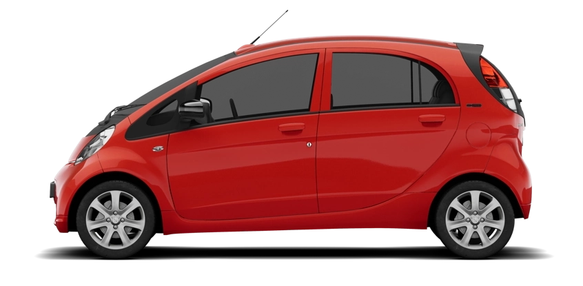 Peugeot iOn - miejski samochód elektryczny z baterią 16 kWh, ładowaniem AC 3,3 kW przez złącze Type 1 i szybkim ładowaniem CHAdeMO