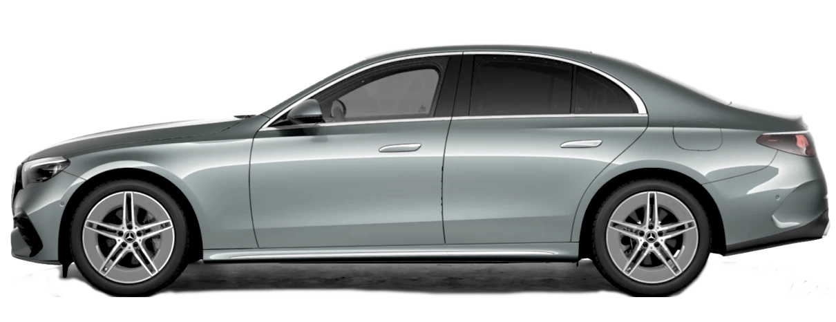 Mercedes-Benz Klasa E W214 hybryda plug-in - limuzyna z baterią 19,53 kWh netto, trójfazowym ładowaniem AC 11 kW przez Type 2 i DC do 55 kW przez CCS2