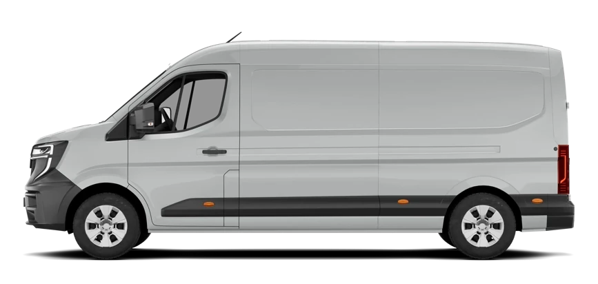 Renault Master E-Tech 87 kWh (od 2024) - duży elektryczny dostawczak z baterią 87 kWh, ładowaniem AC 11 kW lub 22 kW przez Type 2 i DC do 130 kW