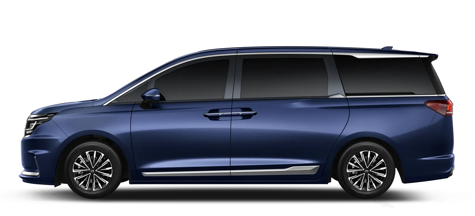 JAC RF8 PHEV - siedmiomiejscowy van plug-in z baterią LFP 27,59 kWh, ładowaniem AC 6,6 kW przez Type 2 i DC do 40 kW przez CCS2